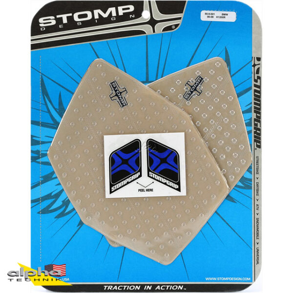 Stompgrip klar, Volcano, für BMW K1200R, 2004-2009, K1300R, 2008-2012 ab Bj. 2004 - 2009