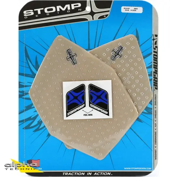 Stompgrip klar, Volcano, für BMW K1200R, 2004-2009, K1300R, 2008-2012 ab Bj. 2004 - 2009