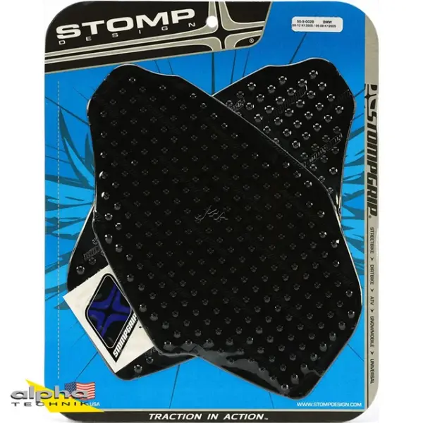 Stompgrip schwarz, Volcano, für BMW K1200S, 2003-2009, K1300S, 2009-2016 ab Bj. 2003 - 2009