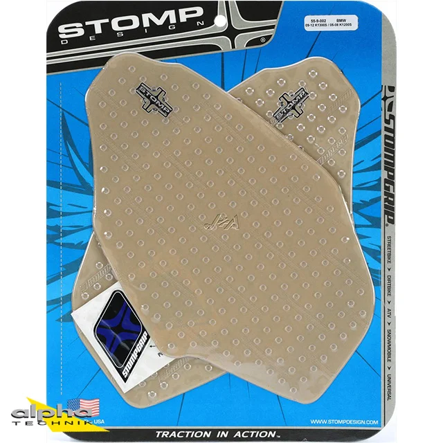 Stompgrip klar, Volcano, für BMW K1200S, 2003-2009, K1300S, 2009-2016 ab Bj. 2003 - 2009