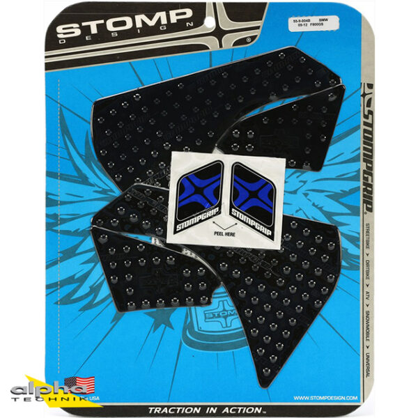 Stompgrip schwarz, Volcano, für BMW F800GS, 2009-2012 ab Bj. 2009 - 2012