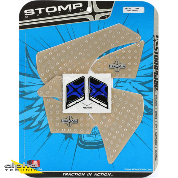Stompgrip klar, Volcano, für BMW F800GS, 2009-2012 ab Bj. 2009 - 2012