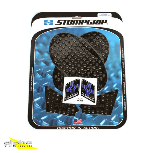 Stompgrip schwarz, Volcano, für BMW F700GS, F800GS (Adventure), 2013-2018 ab Bj. 2017 - 2018