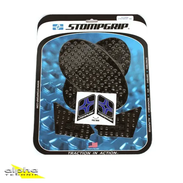 Stompgrip schwarz, Volcano, für BMW F700GS, F800GS (Adventure), 2013-2018 ab Bj. 2017 - 2018