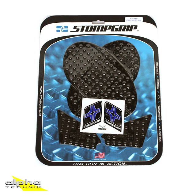 Stompgrip schwarz, Volcano, für BMW F700GS, F800GS (Adventure), 2013-2018 ab Bj. 2017 - 2018