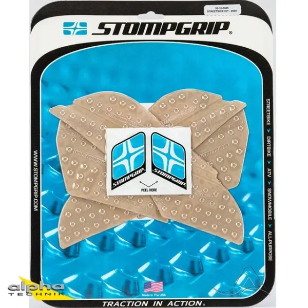 Stompgrip klar, Volcano, für MV Agusta F3 675, 800, Superveloce 800 (siehe Verwendungsliste) ab Bj. 2017 - 2018