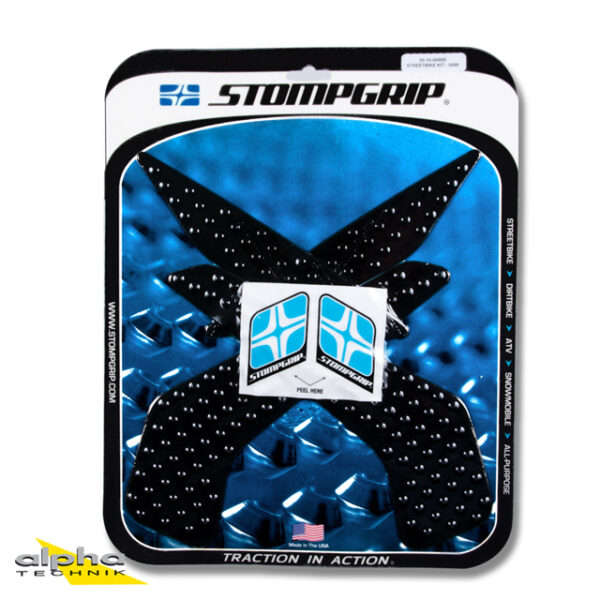 Stompgrip schwarz, Volcano, für Honda CRF250L, 2013-2020 und CRF250M, 2014-2015 ab Bj. 2013 - 2016