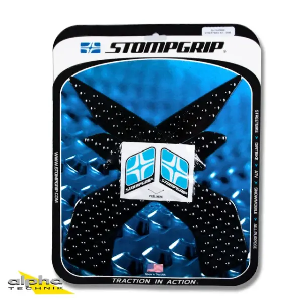 Stompgrip schwarz, Volcano, für Honda CRF250L, 2013-2020 und CRF250M, 2014-2015 ab Bj. 2013 - 2016