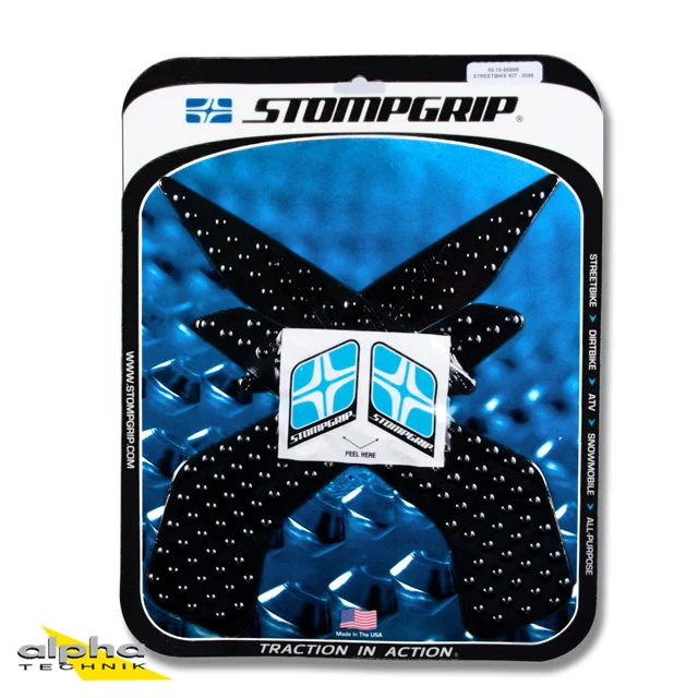 Stompgrip schwarz, Volcano, für Honda CRF250L, 2013-2020 und CRF250M, 2014-2015 ab Bj. 2013 - 2016