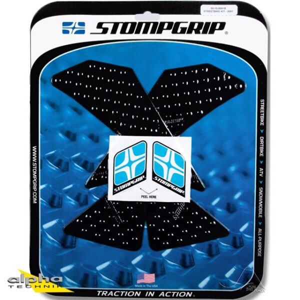 Stompgrip schwarz, Volcano, für Yamaha WR250R 2011-2020, WR250X 2008-2015 ab Bj. 2011 - 2020