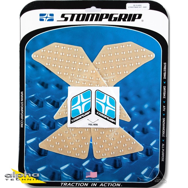Stompgrip klar, Volcano, für Yamaha WR250R 2011-2020, WR250X 2008-2015 ab Bj. 2011 - 2020