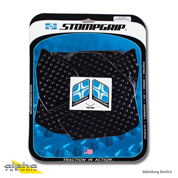 Stompgrip schwarz, Volcano, für diverse Yamaha MT-09, 2014-2020 ab Bj. 2014 - 2016