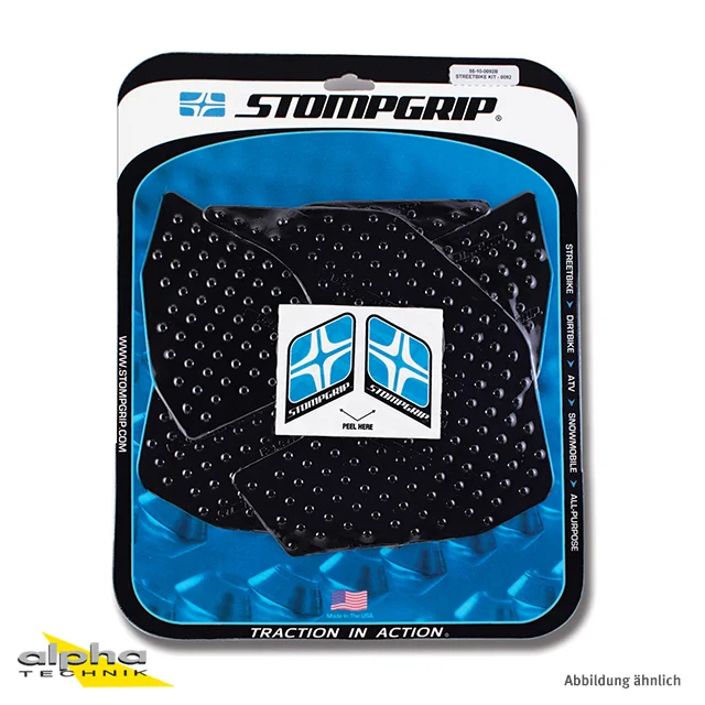 Stompgrip schwarz, Volcano, für diverse Yamaha MT-09, 2014-2020 ab Bj. 2014 - 2016