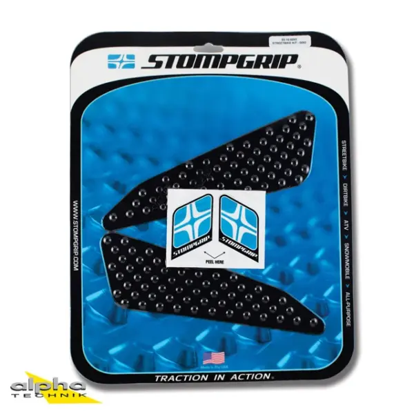 Stompgrip schwarz, Volcano, für BMW, KTM, Moto Guzzi Modelle (siehe Verwendungsliste) ab Bj. 2000 - 2007