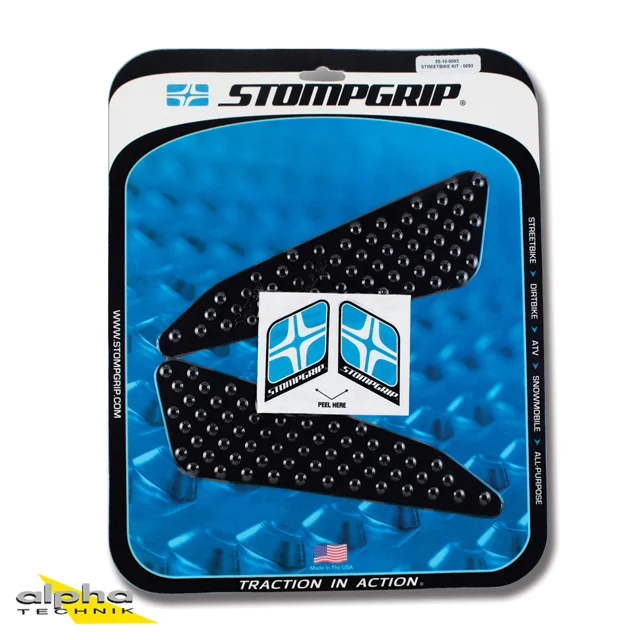 Stompgrip schwarz, Volcano, für BMW, KTM, Moto Guzzi Modelle (siehe Verwendungsliste) ab Bj. 2000 - 2007