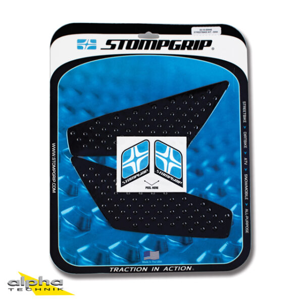 Stompgrip schwarz, Volcano, für BMW F800R, 2009-2018 ab Bj. 2017 - 2018