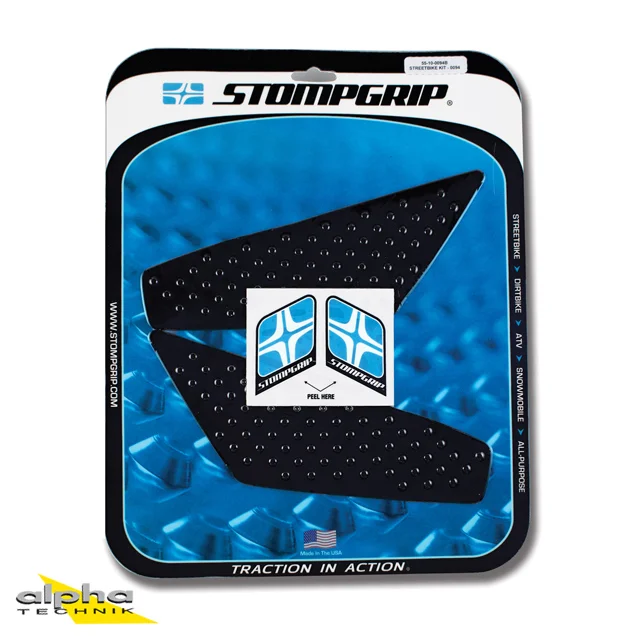 Stompgrip schwarz, Volcano, für BMW F800R, 2009-2018 ab Bj. 2017 - 2018