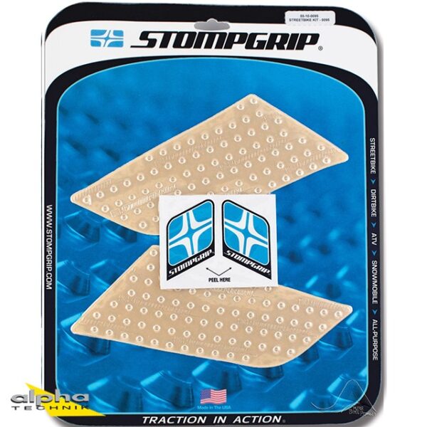 Stompgrip klar, Volcano, für Suzuki SFV650 Gladius, 2009-2015 ab Bj. 2009 - 2015