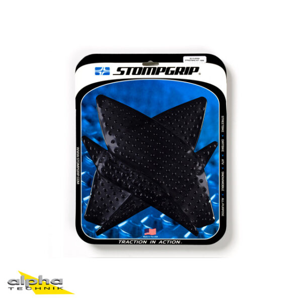 Stompgrip schwarz, Volcano, für Yamaha YZF-R1(M), 2015-2025 ab Bj. 2015 - 2016