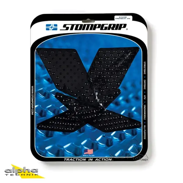 Stompgrip schwarz, Volcano, für Yamaha, MT09 Tracer, 2015 ab Bj. 2015 - 2017
