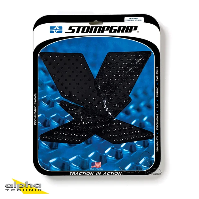 Stompgrip schwarz, Volcano, für Yamaha, MT09 Tracer, 2015 ab Bj. 2015 - 2017