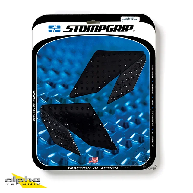 Stompgrip schwarz, Volcano, für Yamaha YZF-R3, YZF-R25, 2015-2018 ab Bj. 2015 - 2018