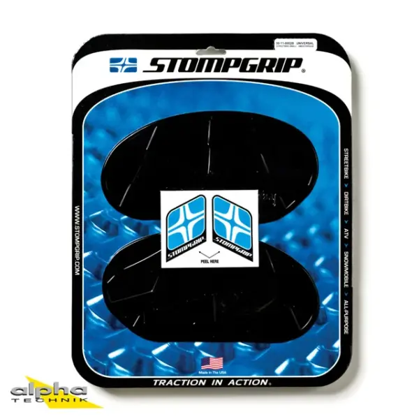Stompgrip schwarz, Volcano, für BMW R1200R, 2015-2018, R1250R, 2019-2024 ab Bj. 2017 - 2018