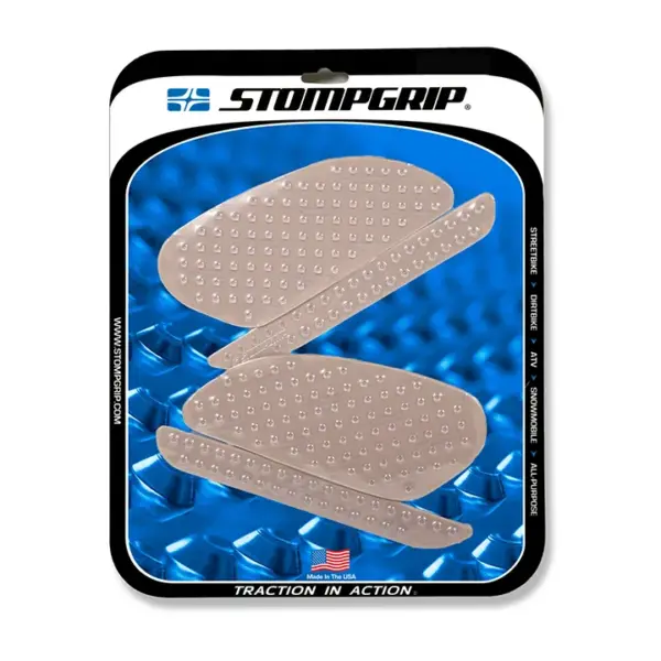 Stompgrip klar, Volcano, für Kawasaki, Ninja 650, Z650, 2017-2025, Z400, 2019-2025 ab Bj. 2015 - 2016