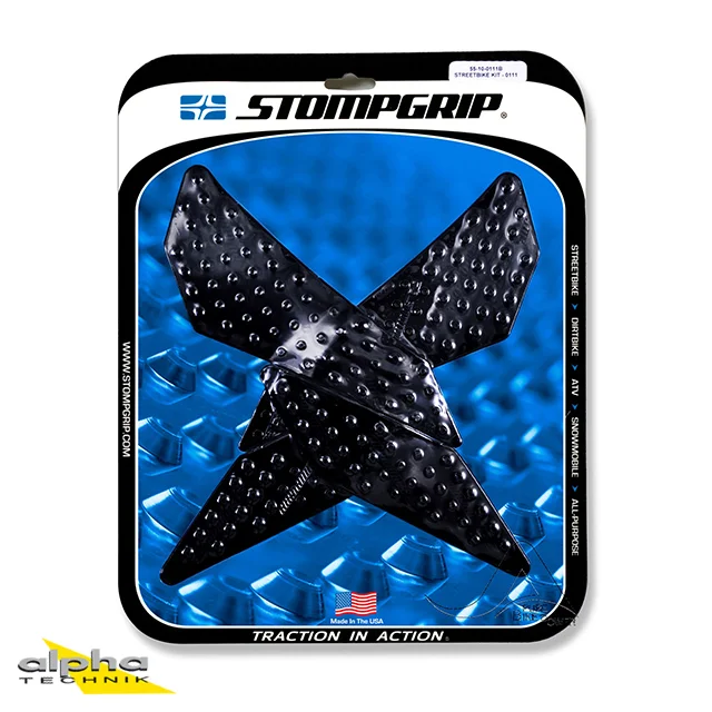 Stompgrip schwarz, Volcano, für MV Agusta Rivale 800, Stradale 800, 2014-2015 ab Bj. 2014 - 2015