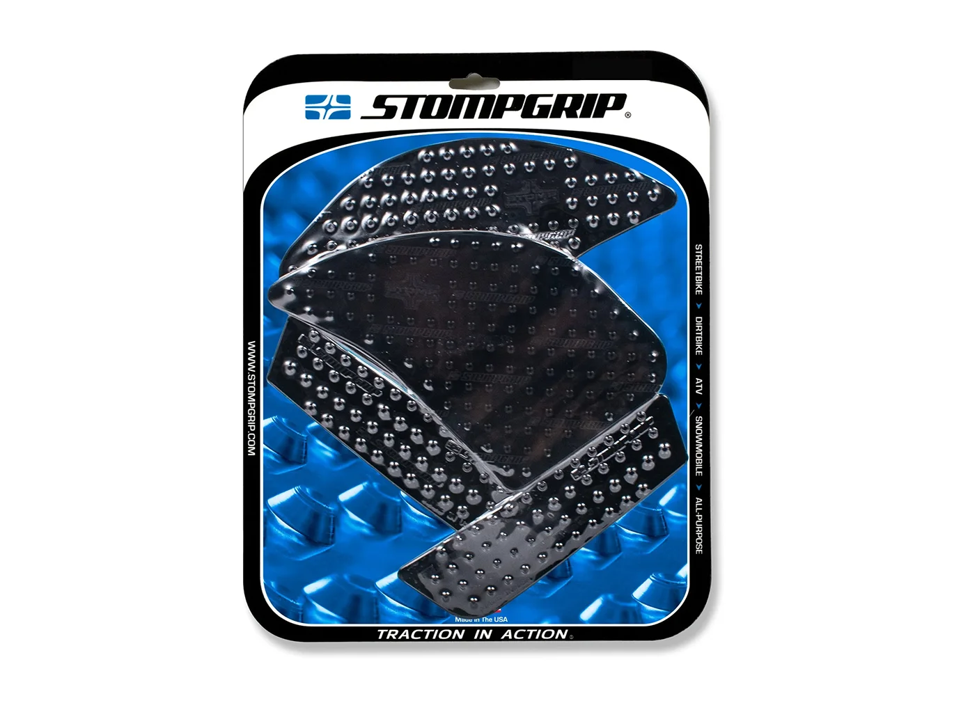 Stompgrip Tank Pad, schwarz, Volcano für Kawasaki Ninja 1000SX, 2020-2025 ab Bj. 2020 - 2025