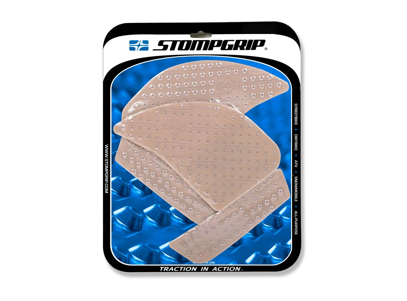 Stompgrip Tank Pad, klar, Volcano für Kawasaki Ninja 1000SX, 2020-2025 ab Bj. 2020 - 2025