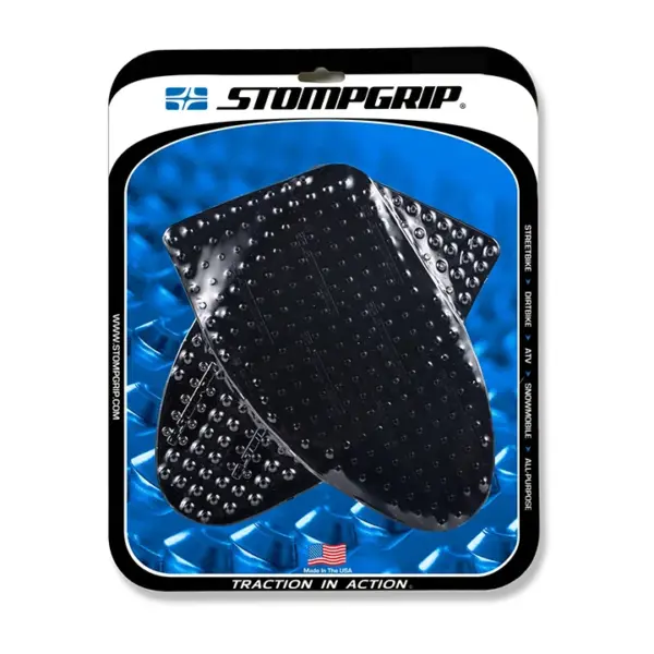 Stompgrip zwart, Volcano, voor Suzuki GSX1300R Hayabusa, modeljaar 2022-2025.