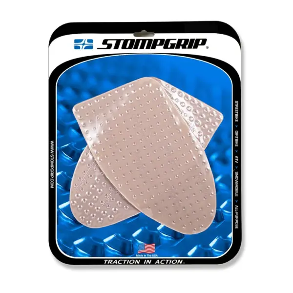 Stompgrip transparant, Volcano, voor Suzuki GSX1300R Hayabusa, modeljaar 2022-2025.