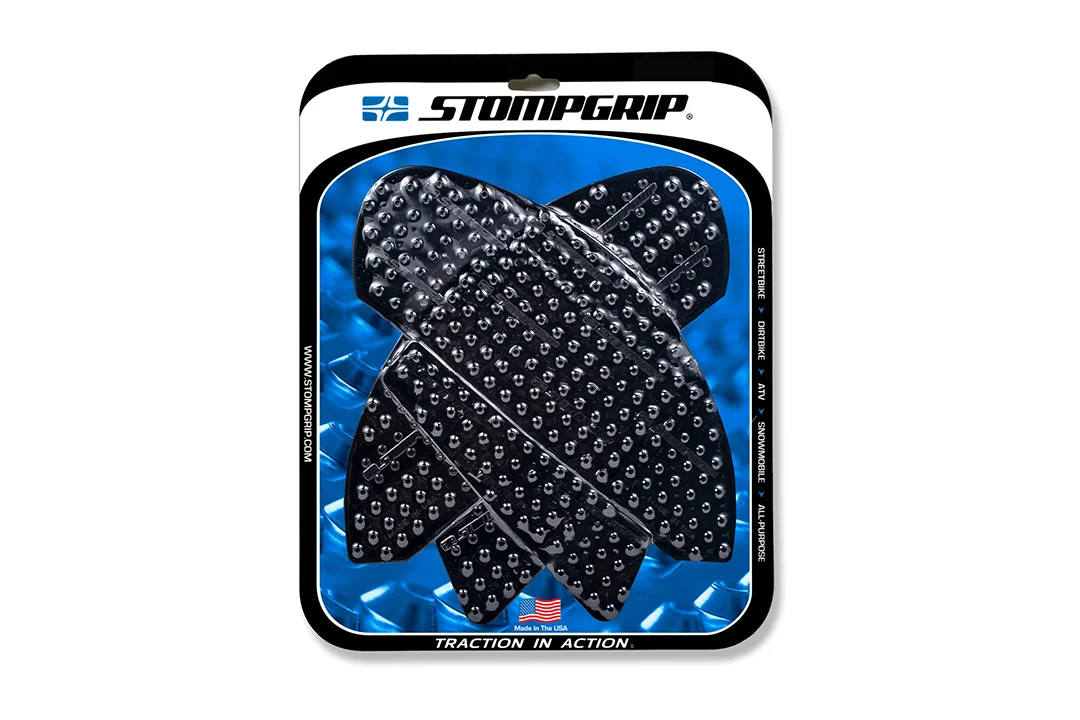 Stompgrip Tank Pad schwarz, Volcano, Streetbike Tank Kit - Tank Seiten, für Yamaha YZF-R7 RM39 EURO5 Baujahr 2022 ab Bj. 2022 - 2025
