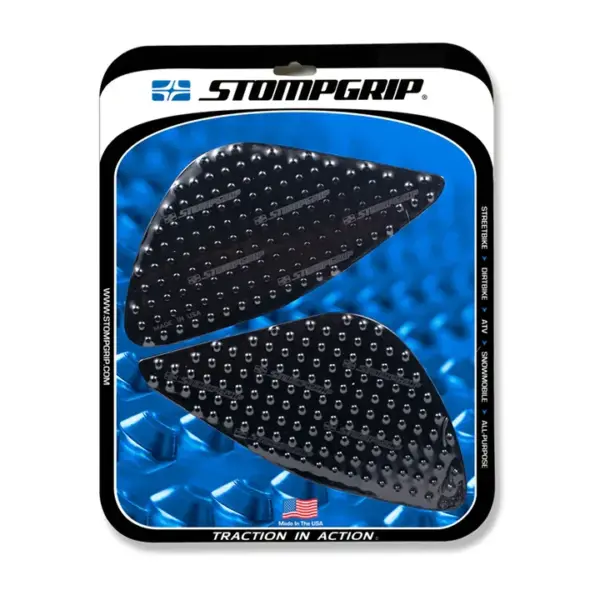 Stompgrip Tank Pad schwarz, Volcano, Streetbike Tank Kit für Yamaha MT09, 2021-2023, Triumph Triple 1200 RR, RS, 2021-2025 ab Bj. 2021 - 2025