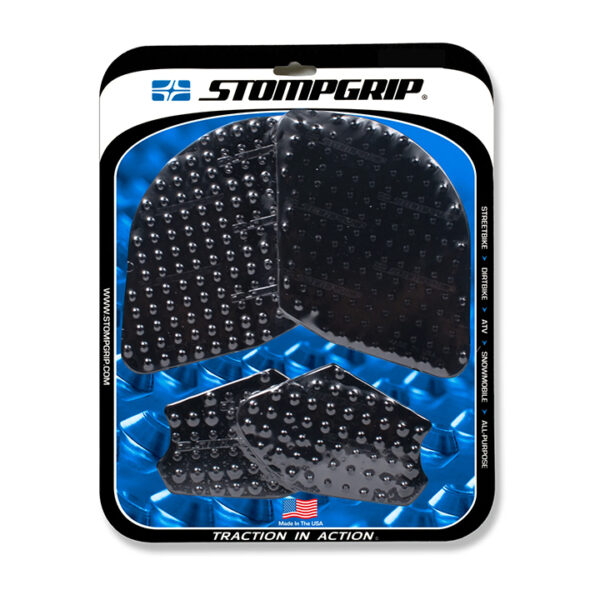 Stompgrip Tank Pad schwarz, Volcano, Streetbike Tank Kit für Panigale V4 (R, S, SP) und Streetfighter V4 (S, SP) ab Bj. 2022 - 2024