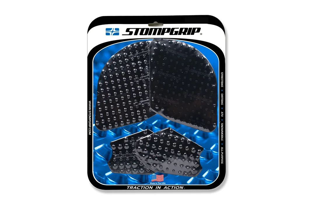 Stompgrip Tank Pad schwarz, Volcano, Streetbike Tank Kit für Panigale V4 (R, S, SP) und Streetfighter V4 (S, SP) ab Bj. 2022 - 2024