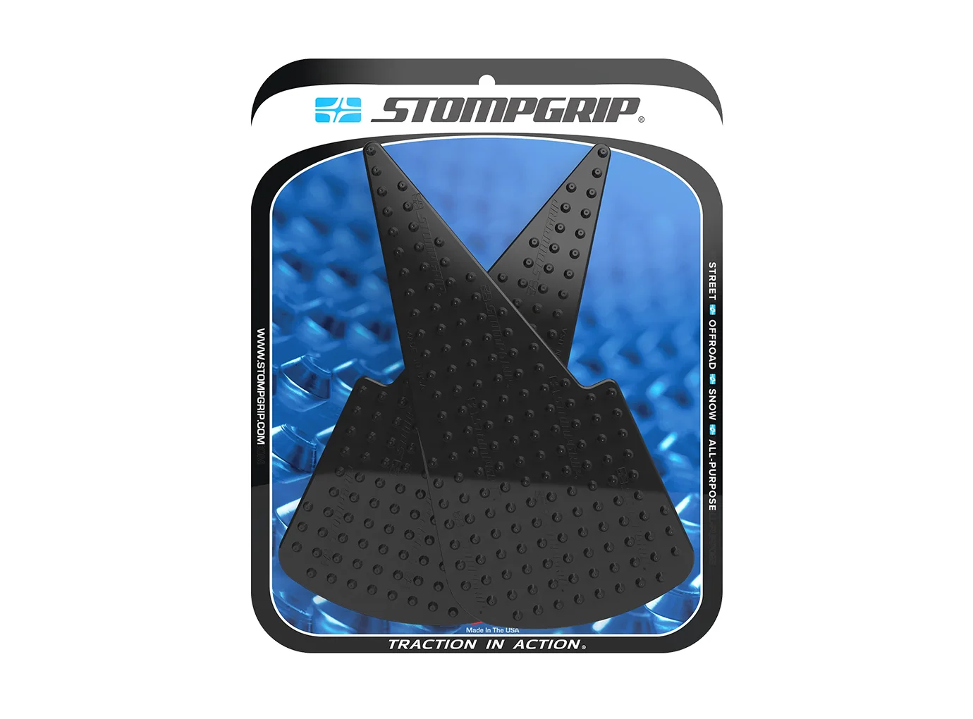 Stompgrip Tank Pad schwarz, Volcano, Streetbike Tank Kit für KTM 1290 Super Duke R (EVO), 2020-2024 ab Bj. 2020 - 2024