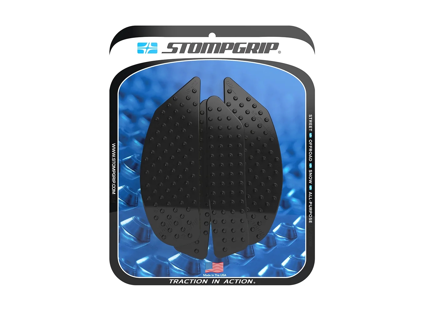 Stompgrip Tank Pad schwarz, Volcano, für Yamaha MT10, 2022-2025 ab Bj. 2022 - 2025