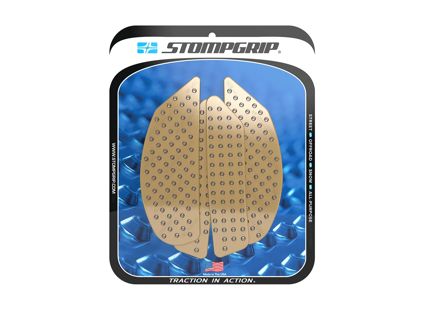 Stompgrip Tank Pad klar, Volcano, für Yamaha MT10, 2022-2025 ab Bj. 2022 - 2025
