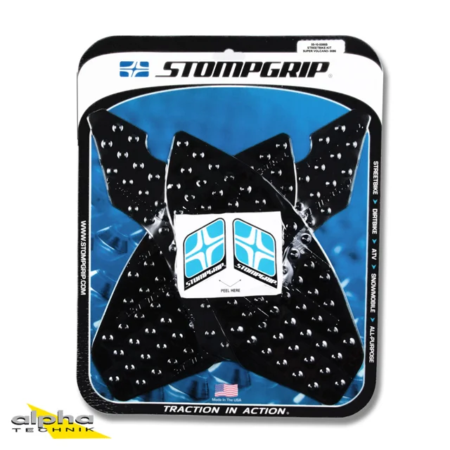 Stompgrip schwarz, Volcano, für BMW S1000R/ RR, HP4 ab Bj. 2013 - 2015