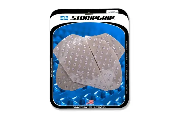 Stompgrip Traction Pads klar, für Kawasaki ZX10R Ninja 2011-2025, ZX10R SE 2019-2020, ZX10RR 2017-2025 ab Bj. 2011 - 2015