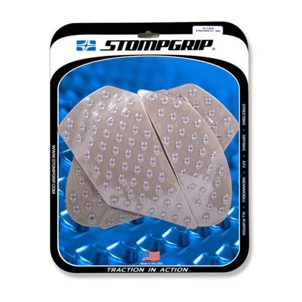 Stompgrip Traction Pads klar, für Kawasaki ZX10R Ninja 2011-2025, ZX10R SE 2019-2020, ZX10RR 2017-2025 ab Bj. 2011 - 2015