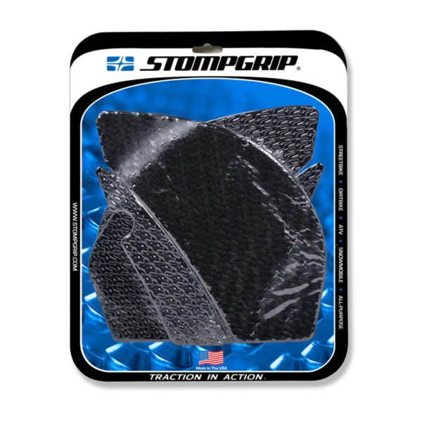 Stompgrip schwarz, Icon, für Kawasaki ZX10R Ninja, 2008-2010 ab Bj. 2008 - 2009