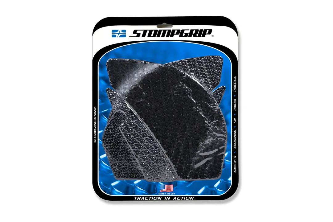 Stompgrip schwarz, Icon, für Kawasaki ZX10R Ninja, 2008-2010 ab Bj. 2008 - 2009
