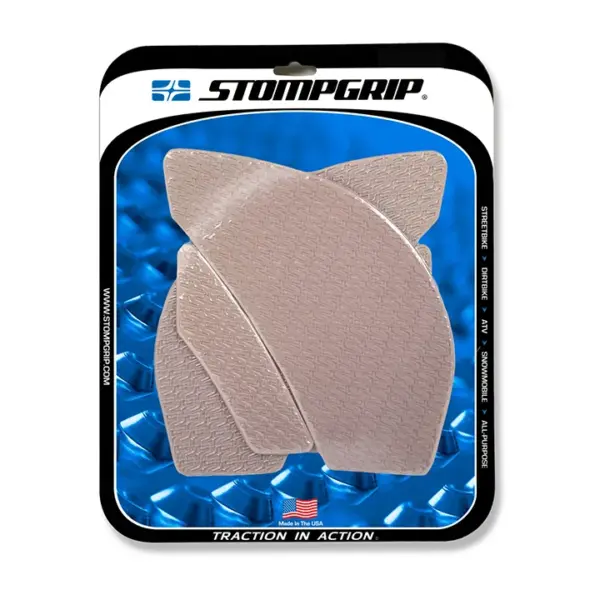 Stompgrip Traction Pads klar, für Kawasaki ZX6R Ninja, 2009-2025 ab Bj. 2009 - 2013