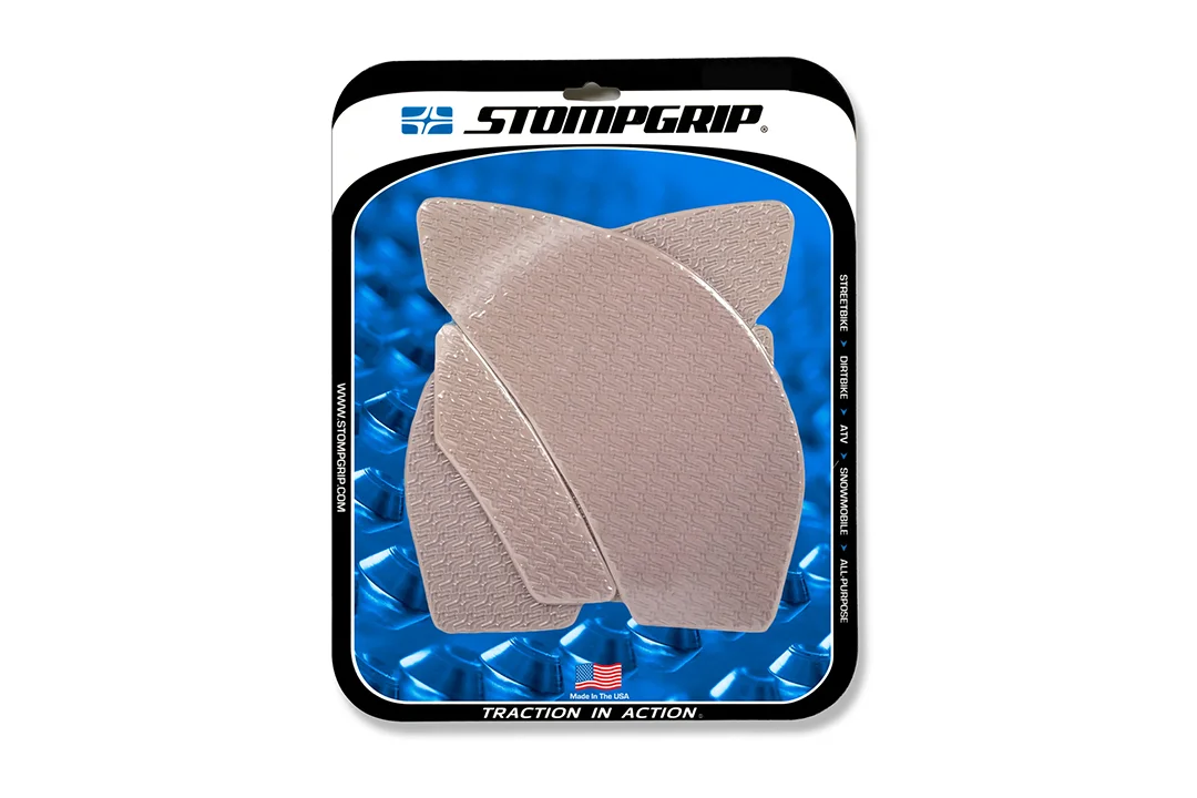 Stompgrip Traction Pads klar, für Kawasaki ZX6R Ninja, 2009-2025 ab Bj. 2009 - 2013