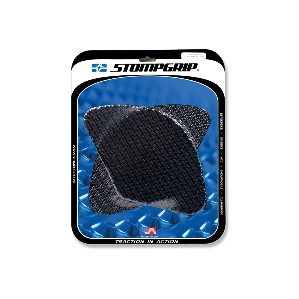 Stompgrip Traction Pads schwarz, für BMW, R1200GS (Adventure), Suzuki, SV650 (S), SV1000 ab Bj. 2003 - 2012