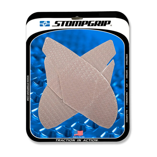 Stompgrip Traction Pads klar, für Triumph Daytona 675 (R), Street Triple (R, RX) ab Bj. 2013 - 2018