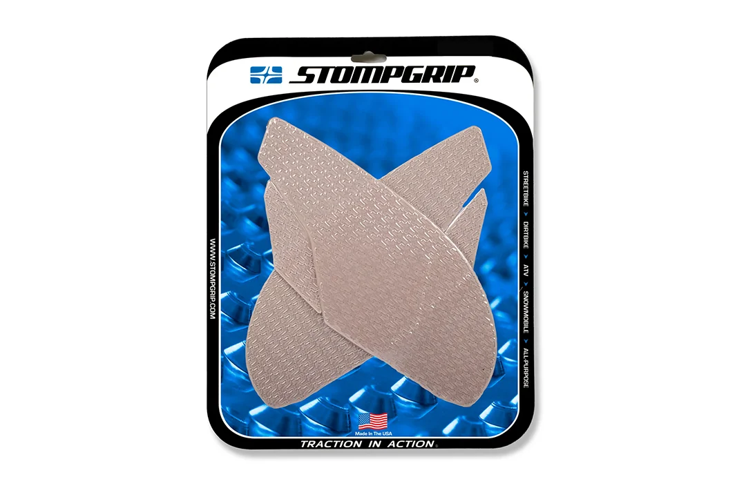 Stompgrip Traction Pads klar, für Triumph Daytona 675 (R), Street Triple (R, RX) ab Bj. 2013 - 2018